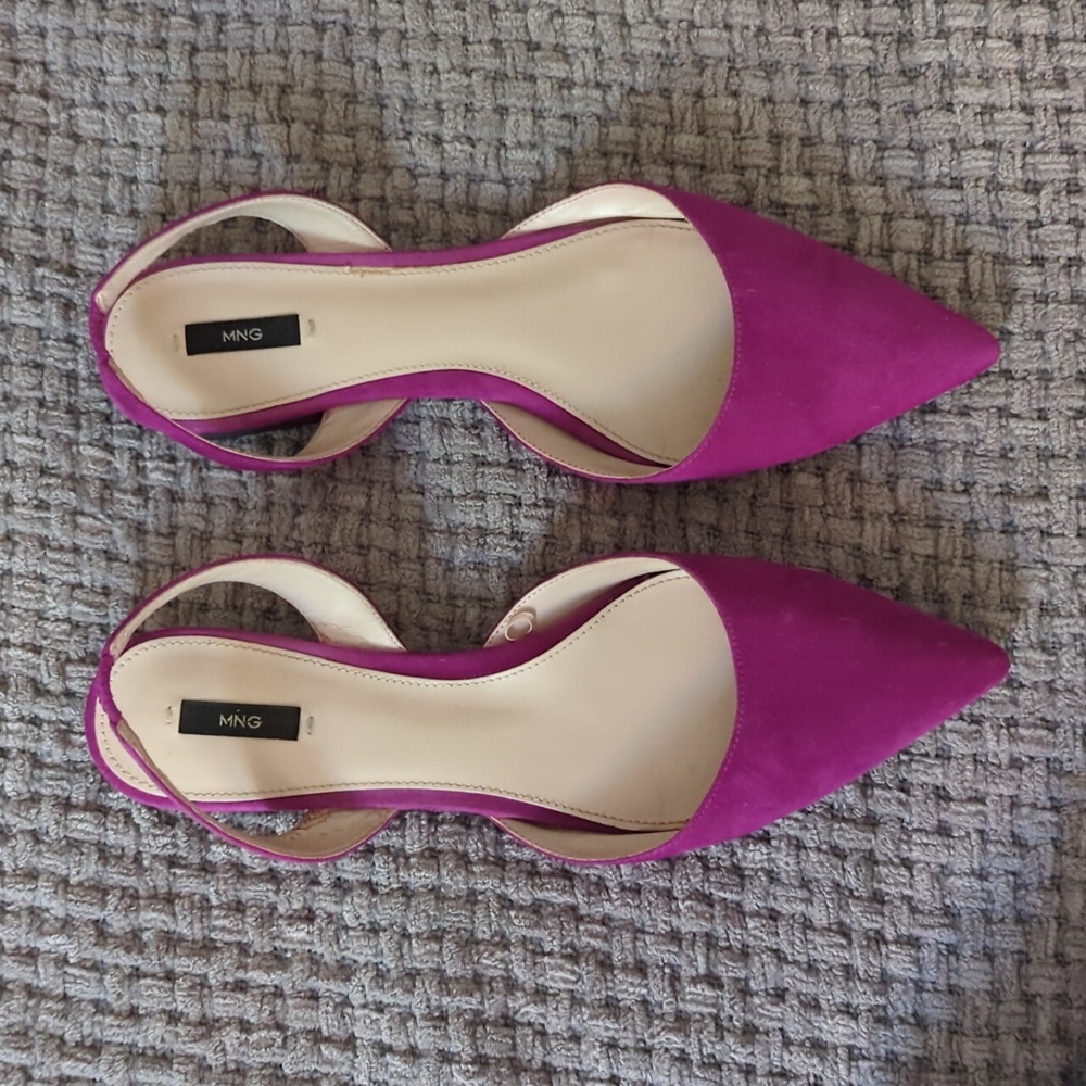 Mango magenta flats